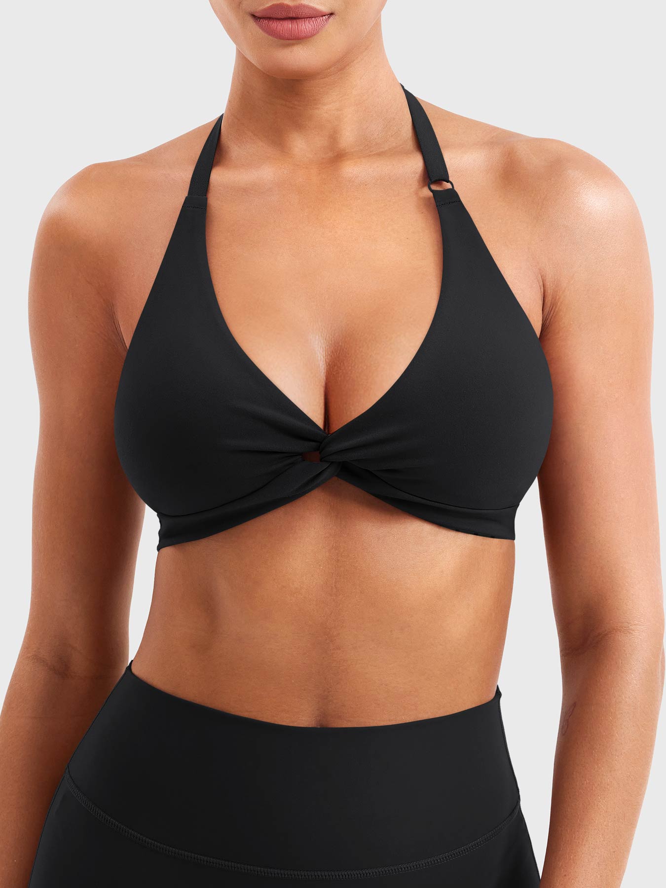 Vaeryn Melisy Halter Sports Bra