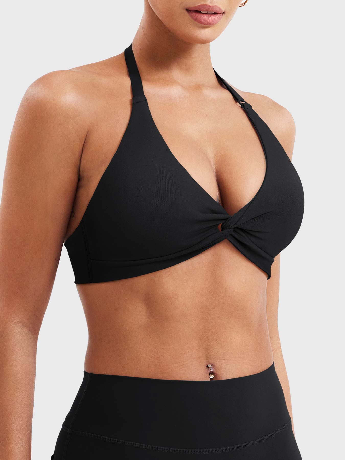 Vaeryn Melisy Halter Sports Bra