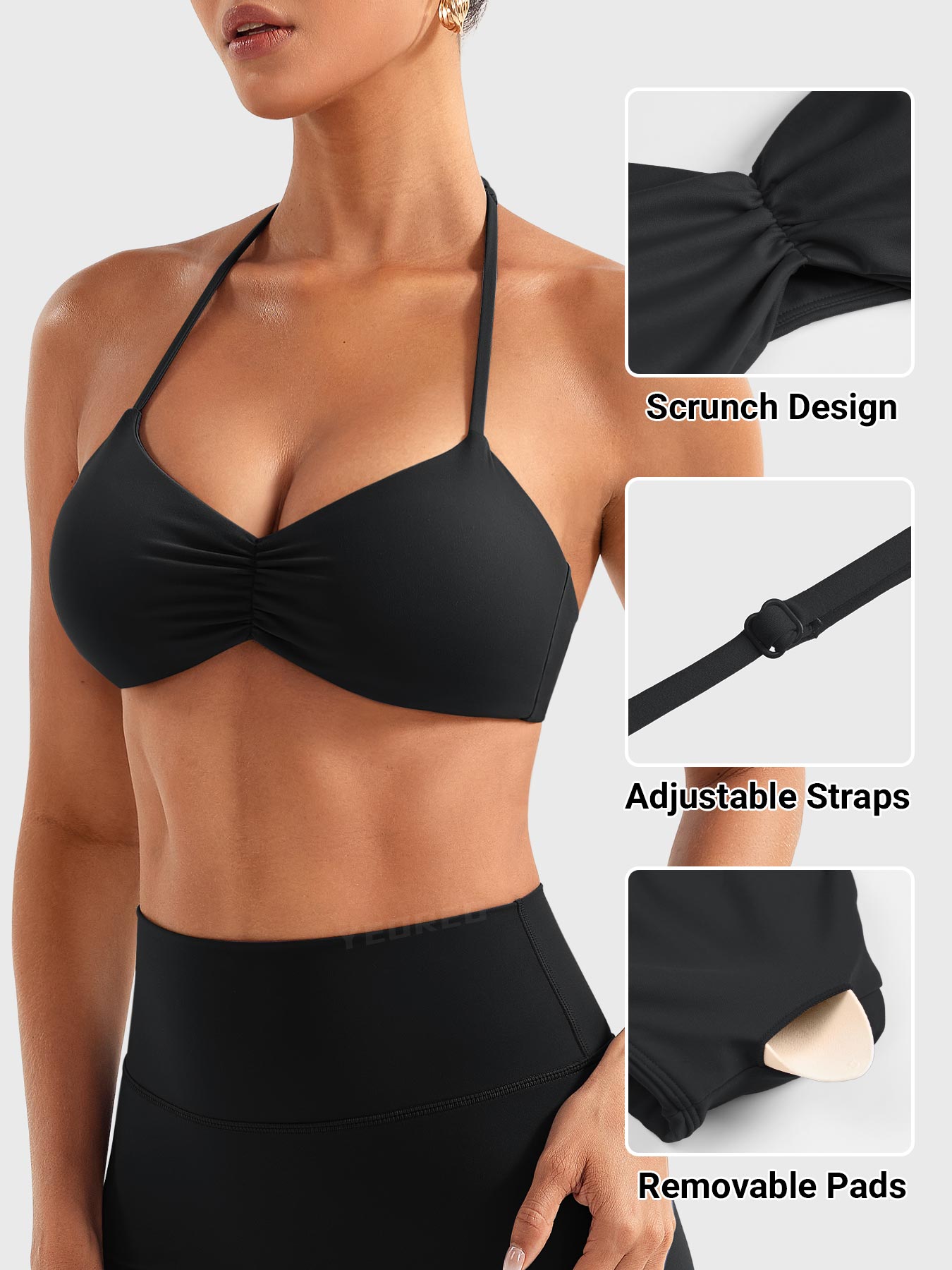 Yeoreo Amiey Halter Sports Bra