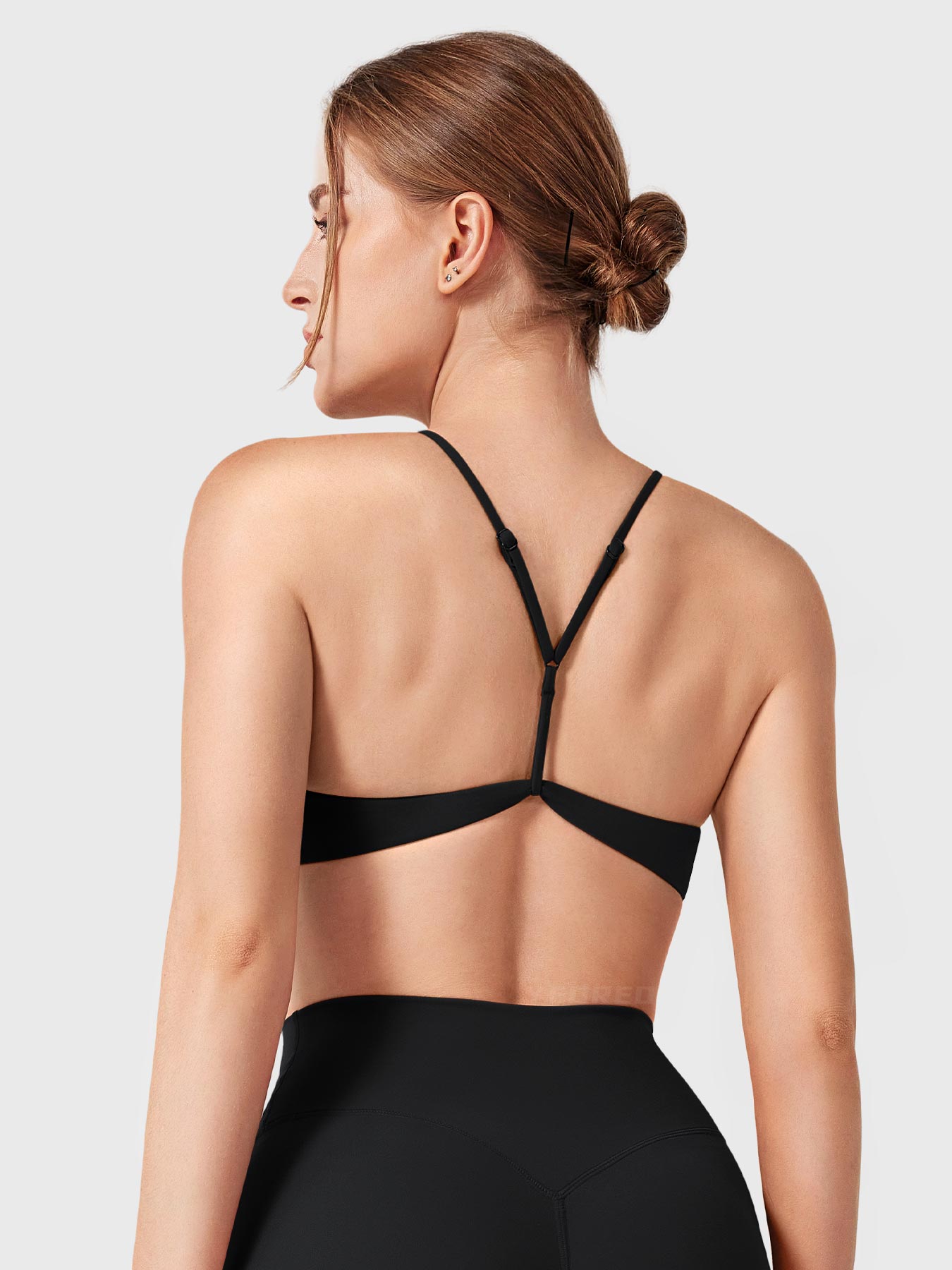 Vaeryn Zaahira V-Neck Adjustable Sports Bra