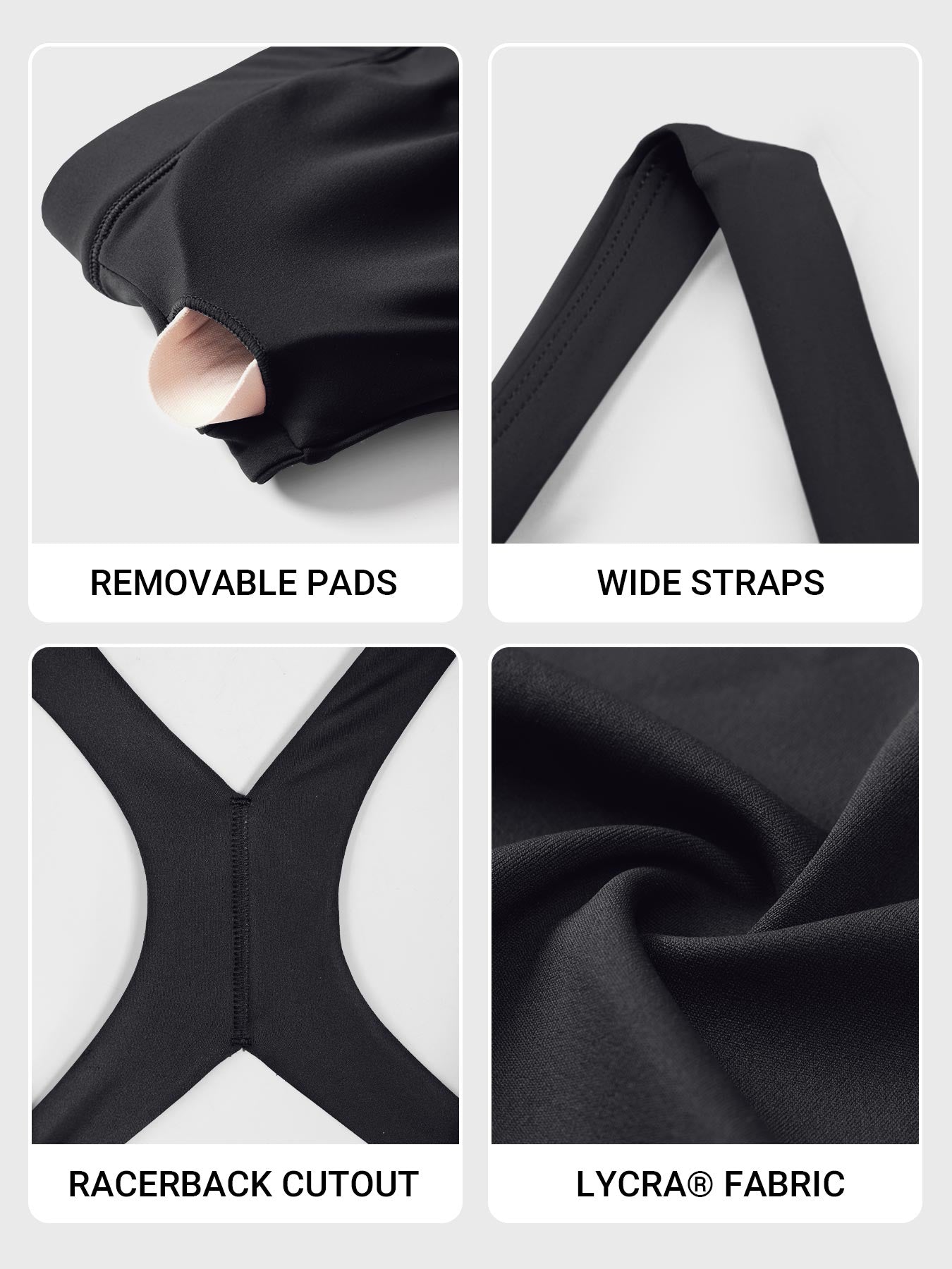 Vaeryn Tracii High Impact Sports Bra