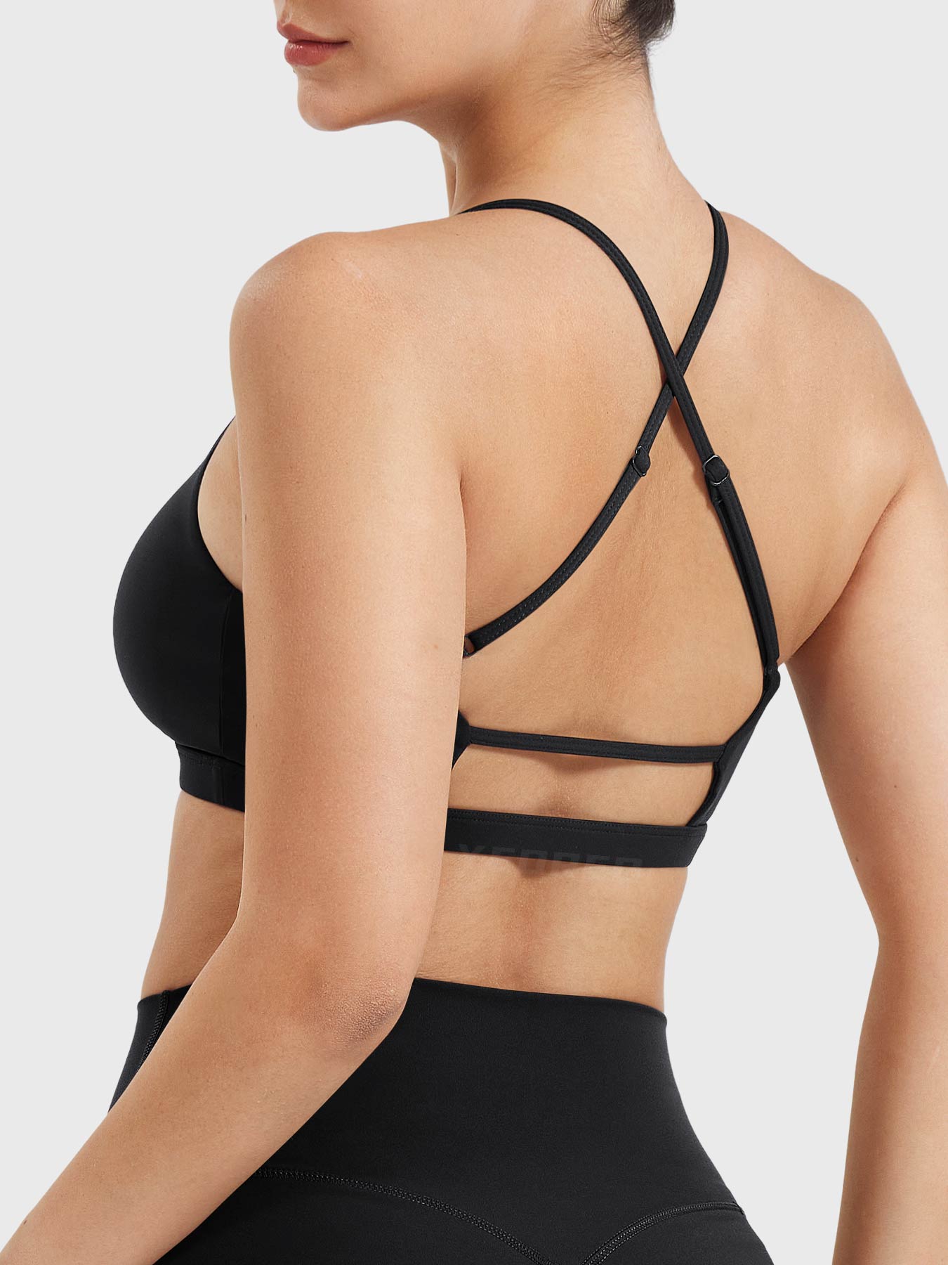 Yeoreo Chilene Criss Cross Back Sports Bra