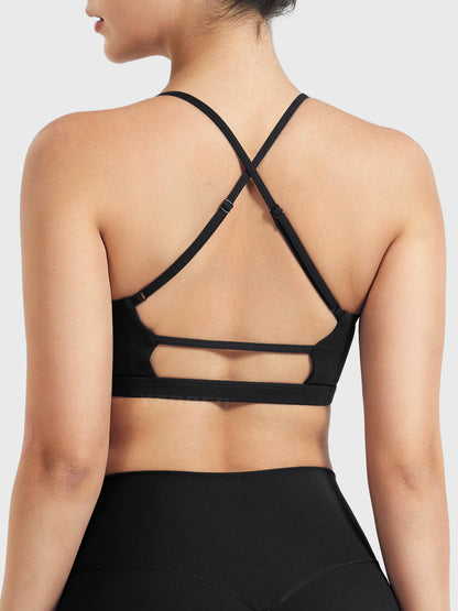 Yeoreo Chilene Criss Cross Back Sports Bra