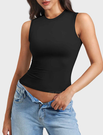 Vaeryn Sweeney Mock Neck Tank