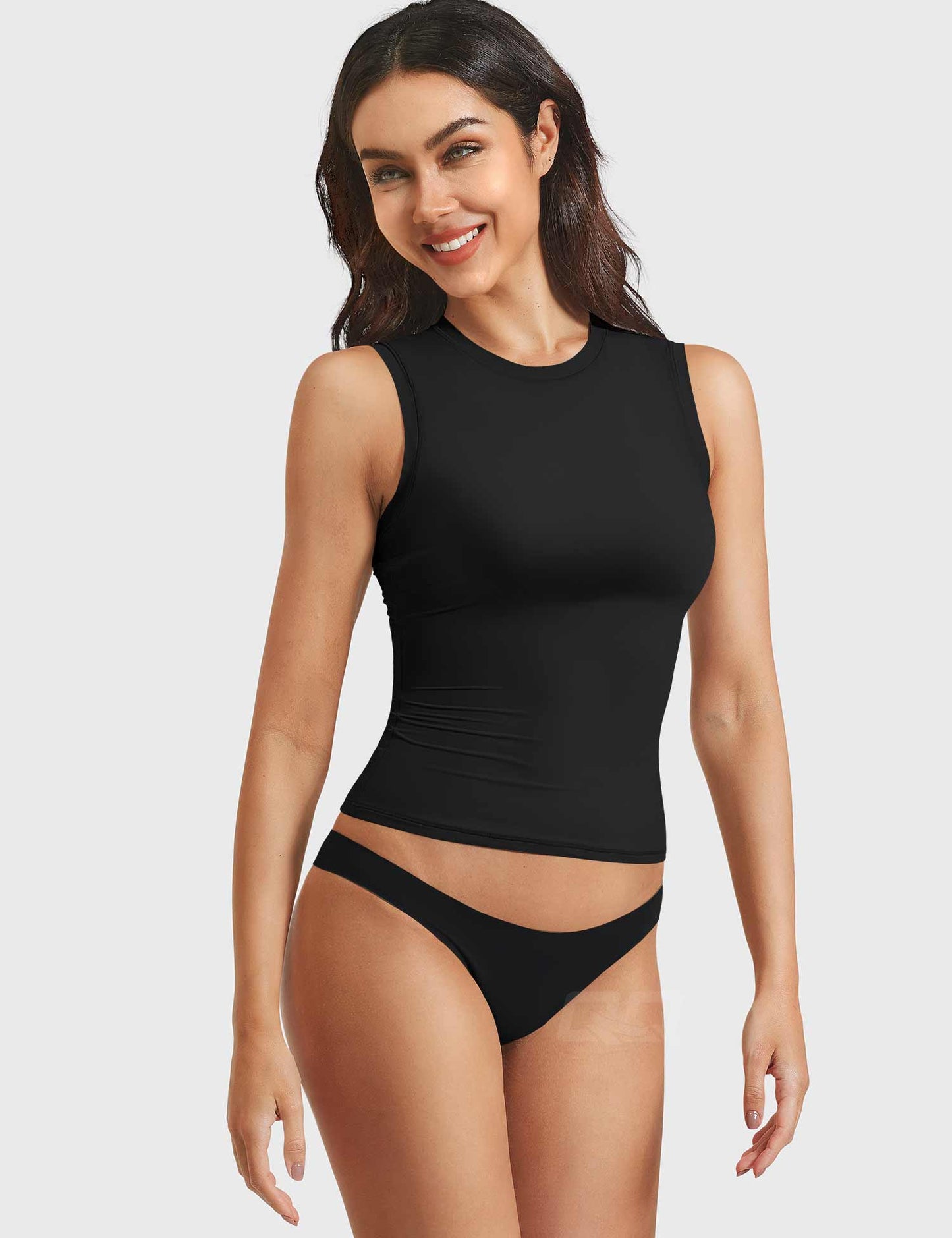Vaeryn Sweeney Mock Neck Tank