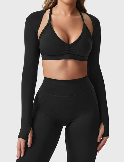 Vaeryn Mini Long Sleeve Bolero Shrug