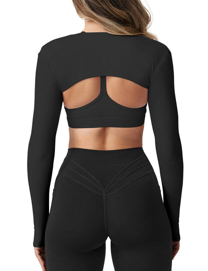 Vaeryn Mini Long Sleeve Bolero Shrug