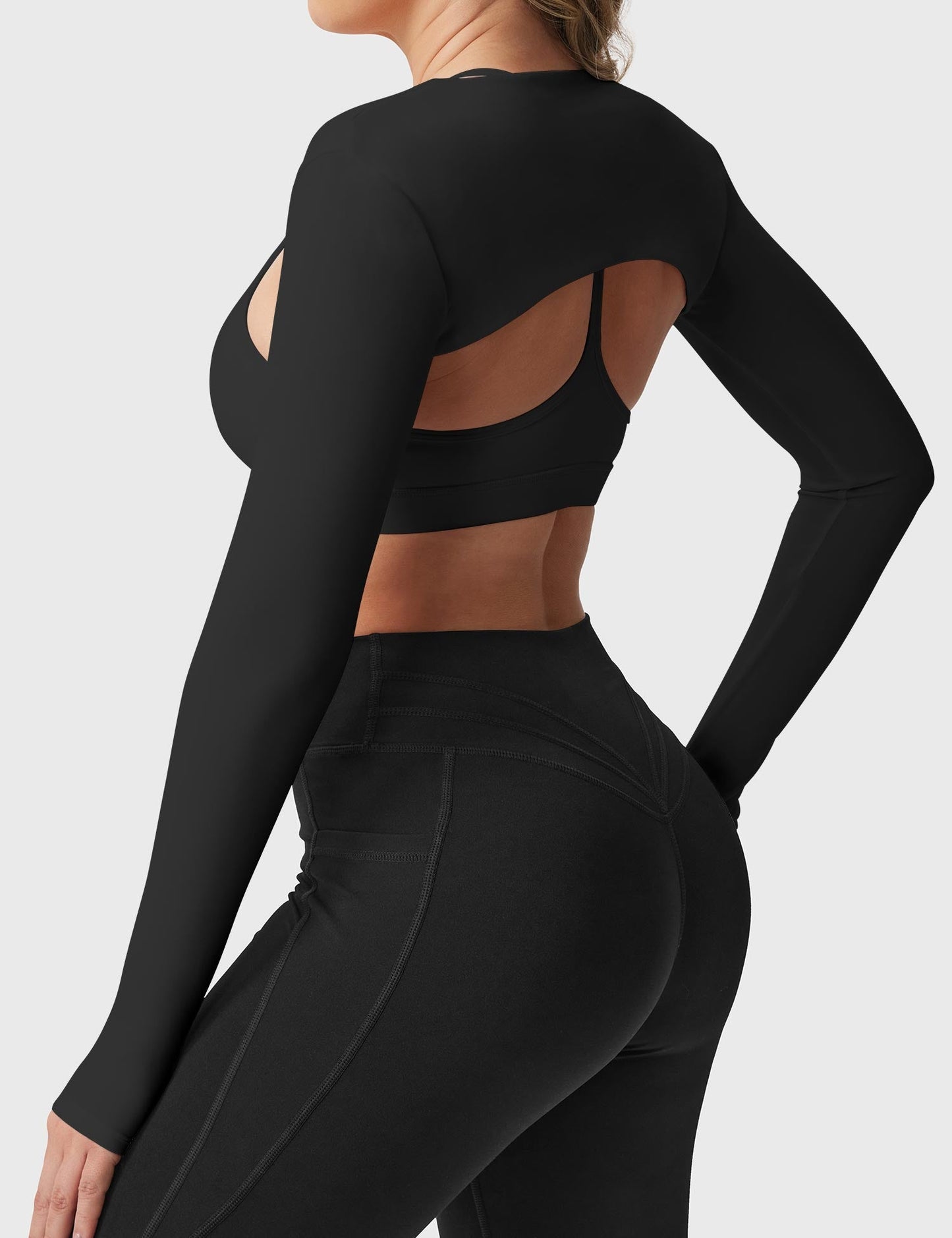 Vaeryn Mini Long Sleeve Bolero Shrug
