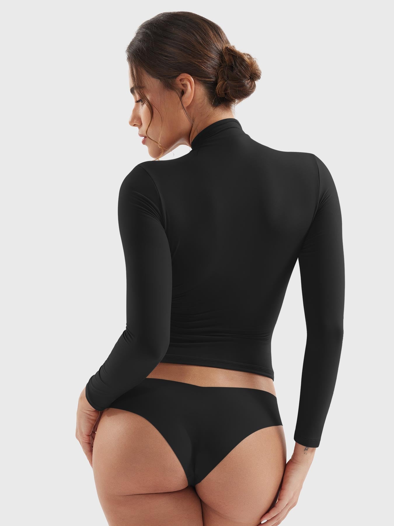 Vaeryn Sariah Turtle Neck Long Sleeves Shirts