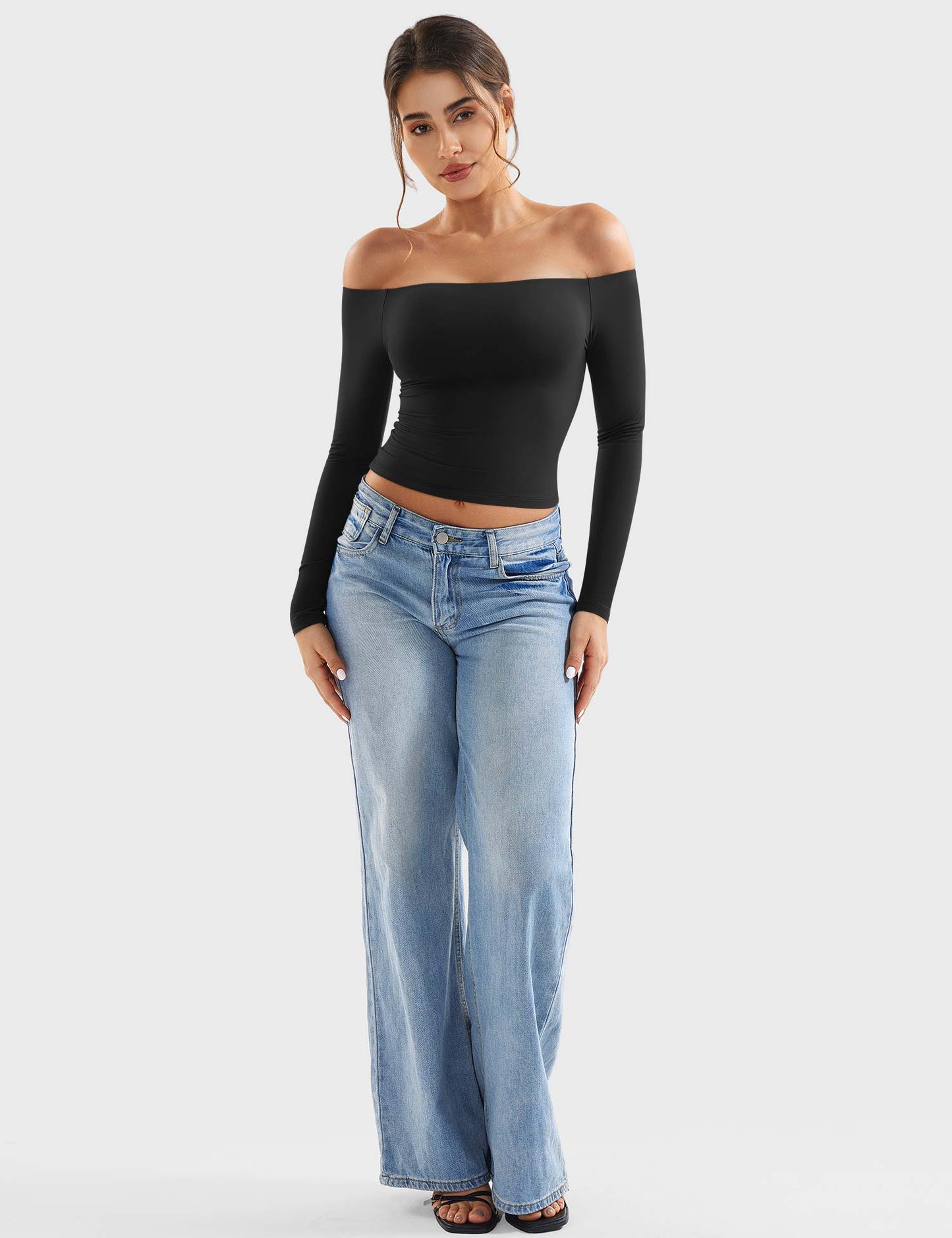 Vaeryn Luzlie Off Shoulder Top