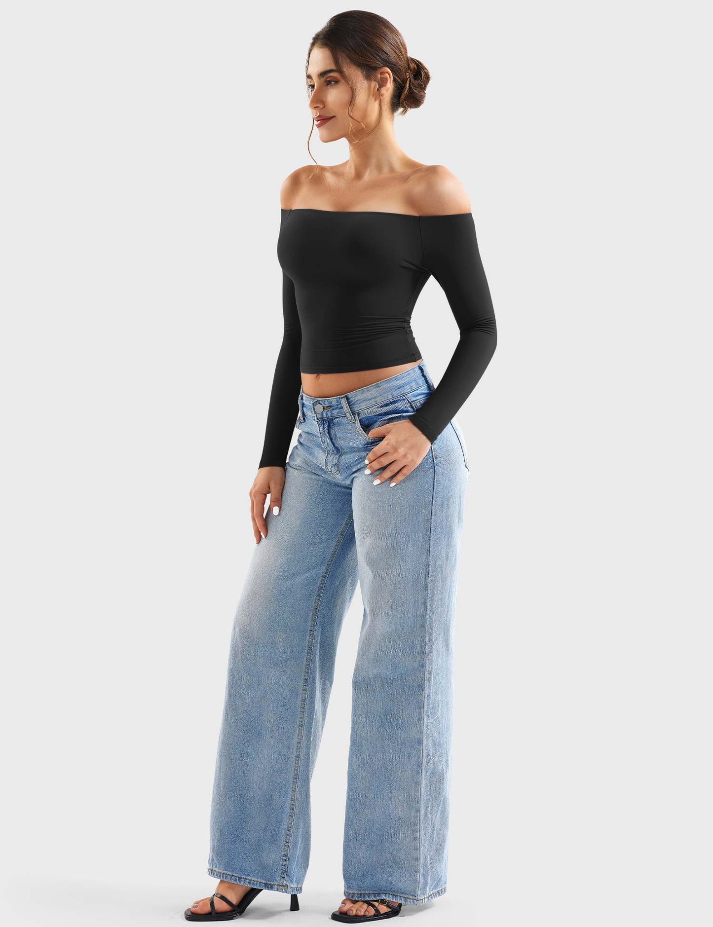Vaeryn Luzlie Off Shoulder Top