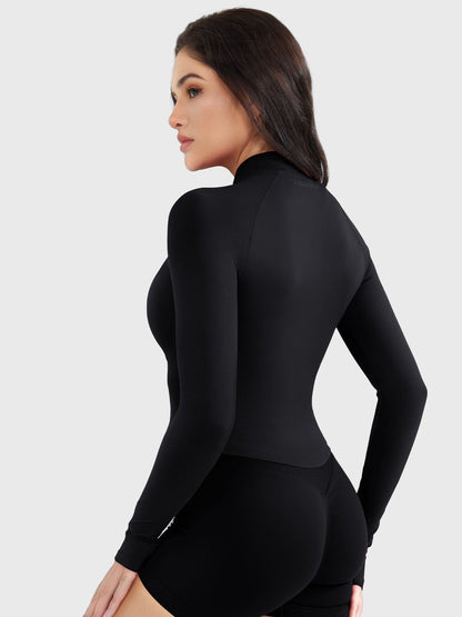 Vaeryn Seamless Zip Up Gym Jacket