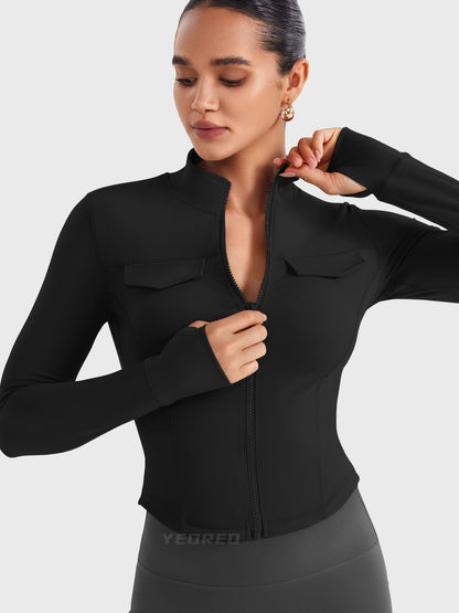 Vaeryn Arsene CoreFlex Crop Jacket