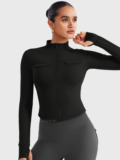 Vaeryn Arsene CoreFlex Crop Jacket