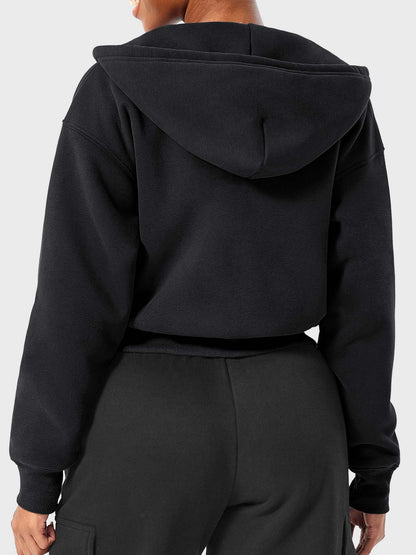 Vaeryn Katrine Zip Up Fleece Hoodies