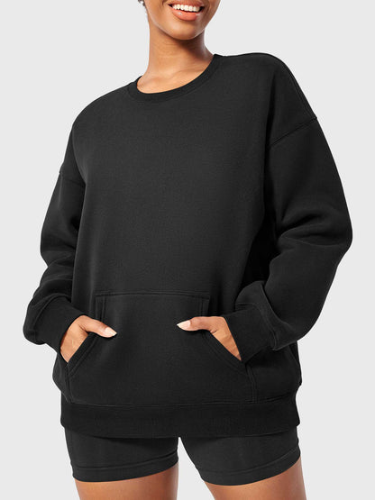 Vaeryn Jocely Oversized Fleece Sweatshirts