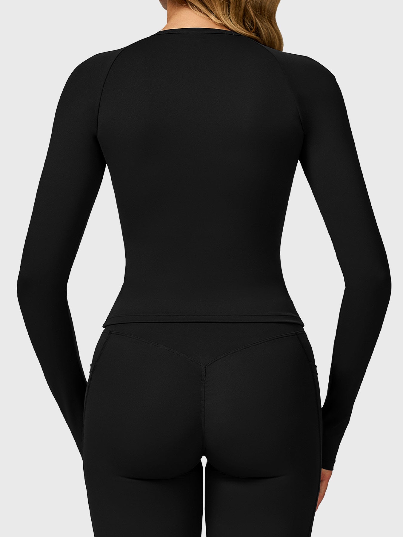 Vaeryn Lesley Sculpted Long Sleeves Top