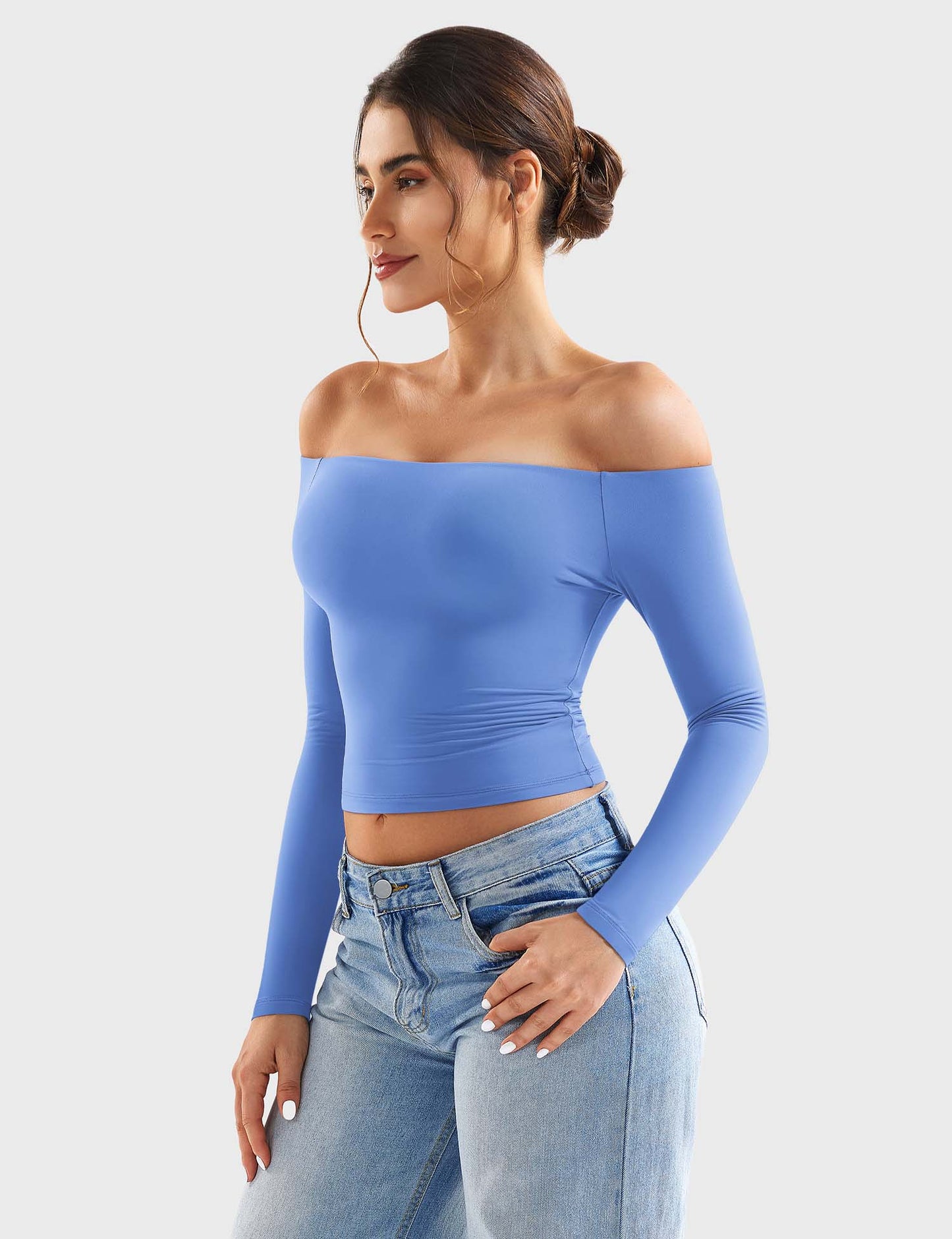 Vaeryn Luzlie Off Shoulder Top
