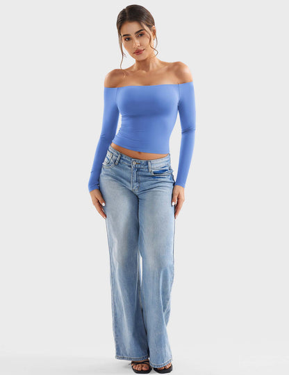 Vaeryn Luzlie Off Shoulder Top