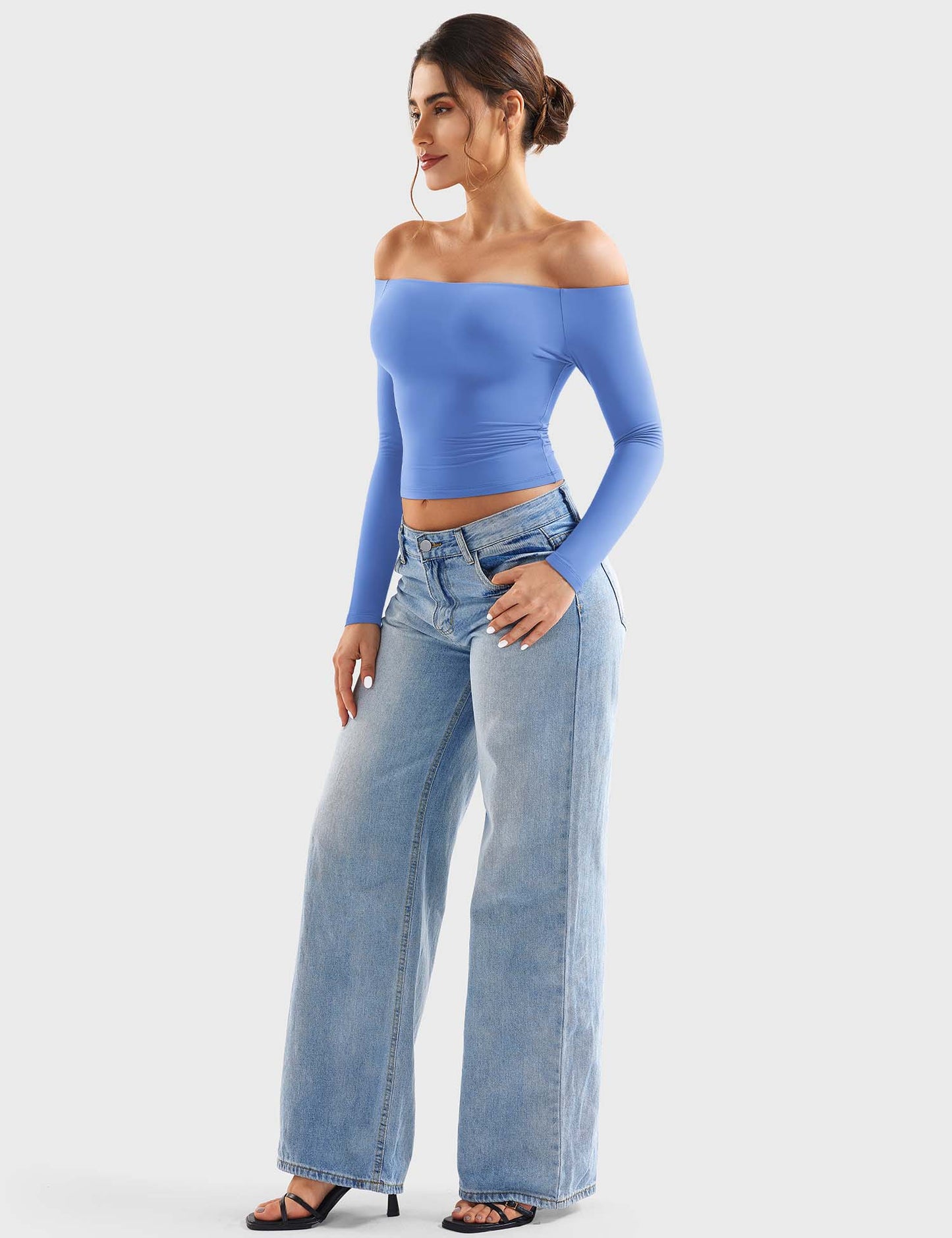 Vaeryn Luzlie Off Shoulder Top