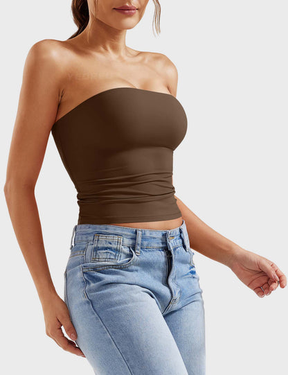 Vaeryn Sophie Double Lined Tube Top