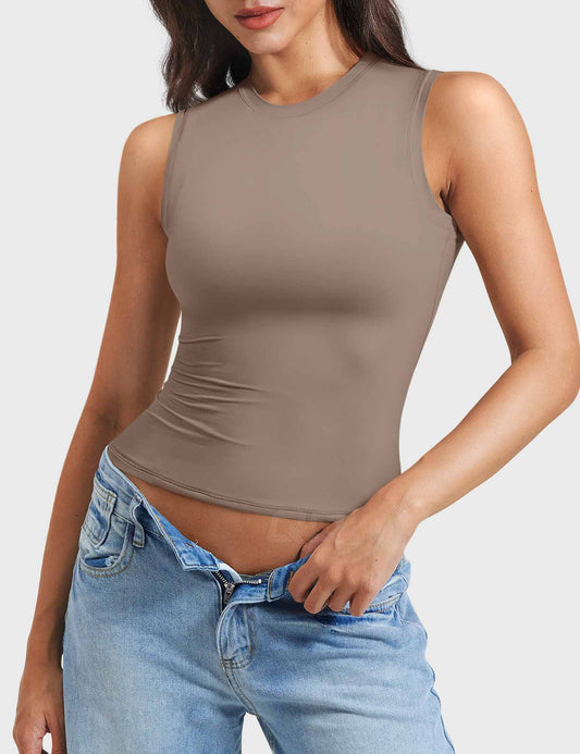 Vaeryn Sweeney Mock Neck Tank