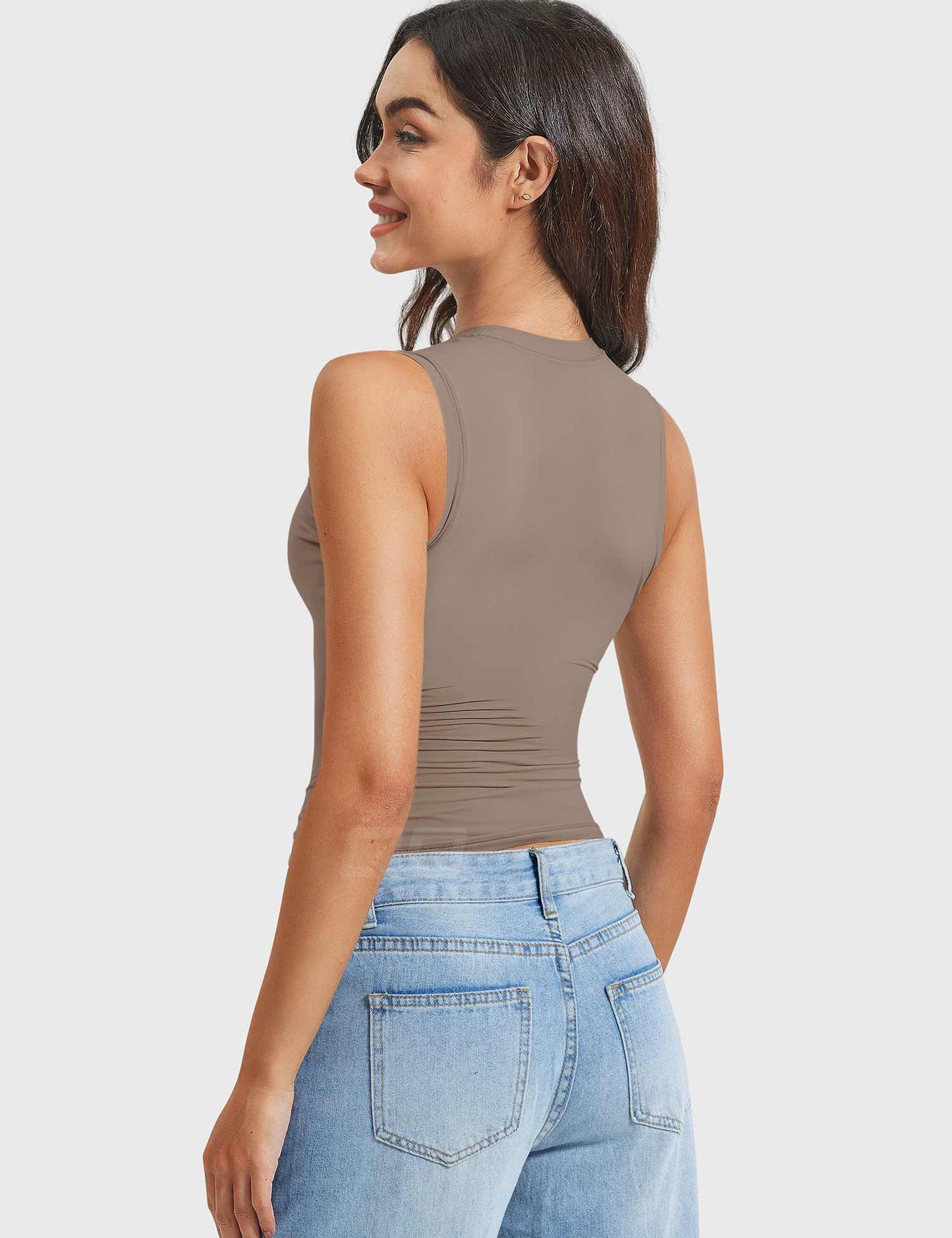 Vaeryn Sweeney Mock Neck Tank