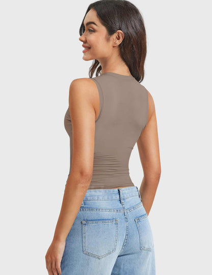 Vaeryn Sweeney Mock Neck Tank