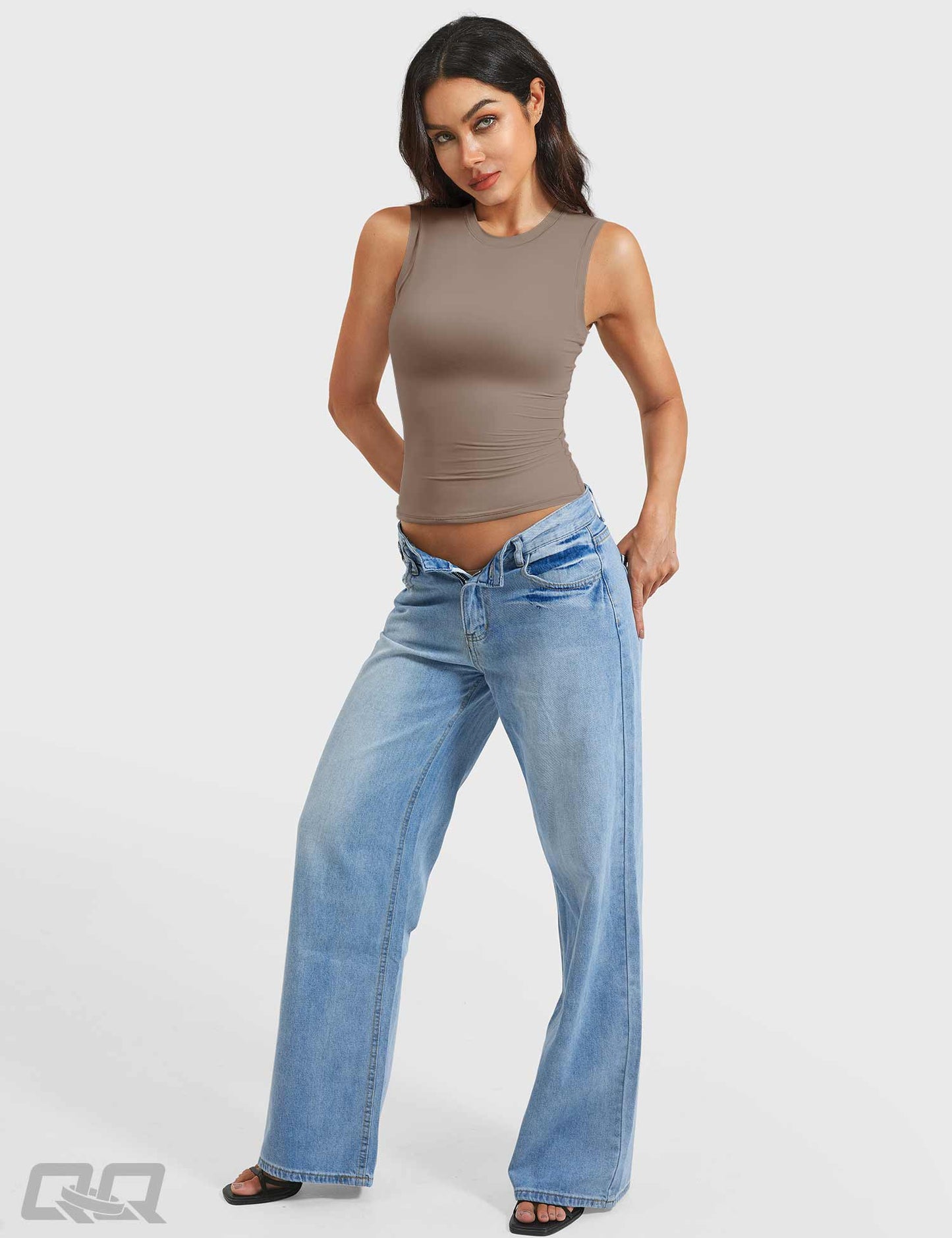 Vaeryn Sweeney Mock Neck Tank