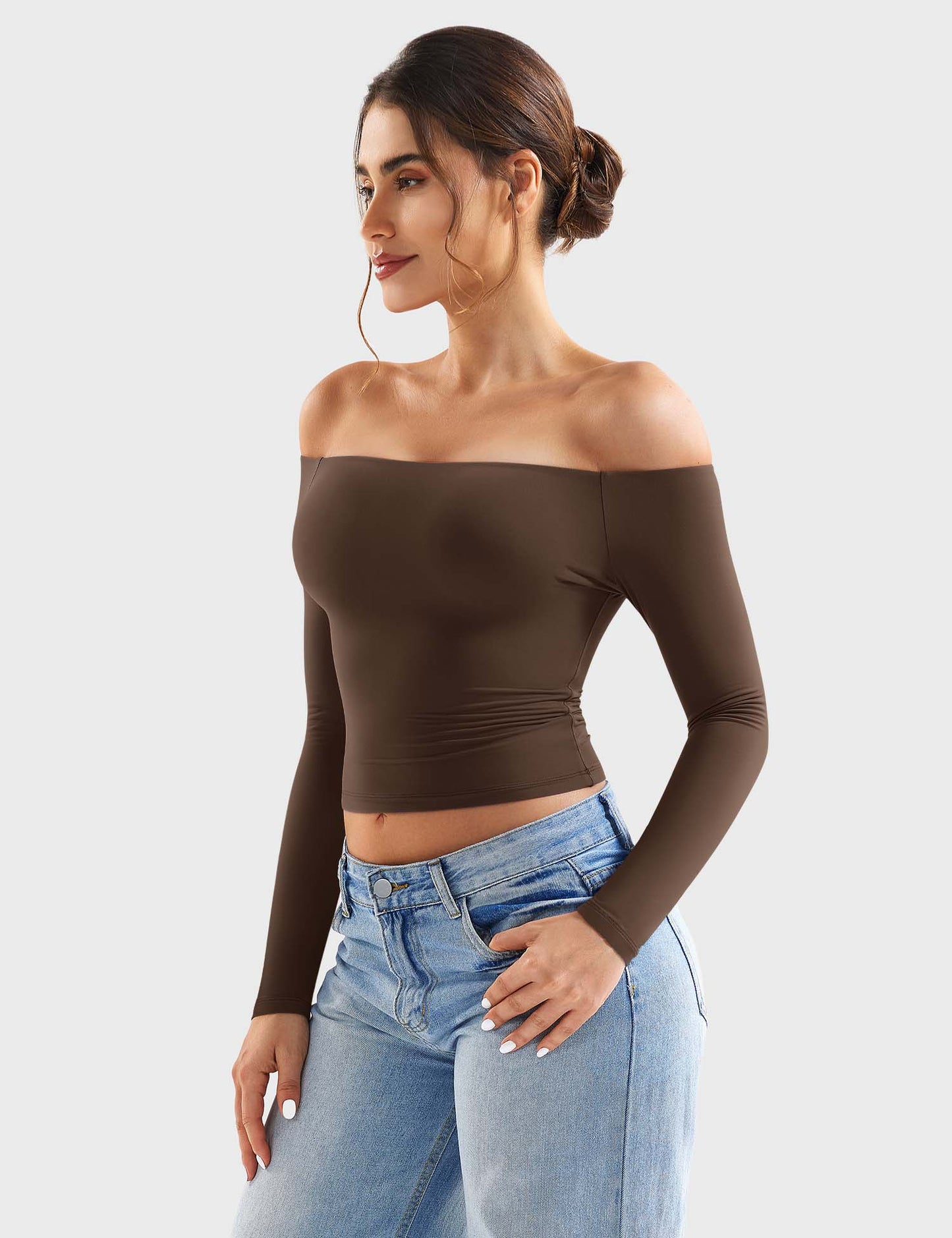 Vaeryn Luzlie Off Shoulder Top