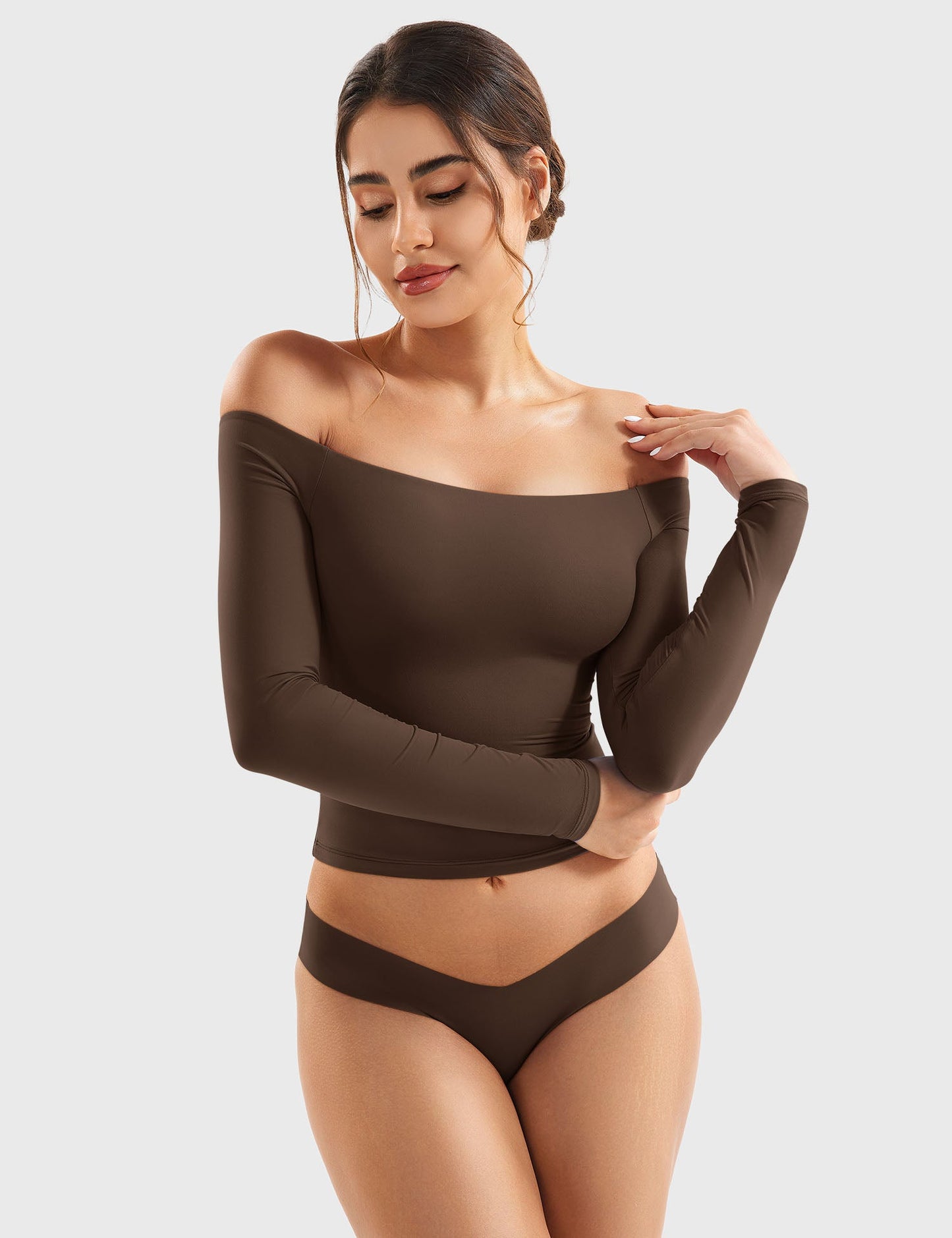 Vaeryn Luzlie Off Shoulder Top