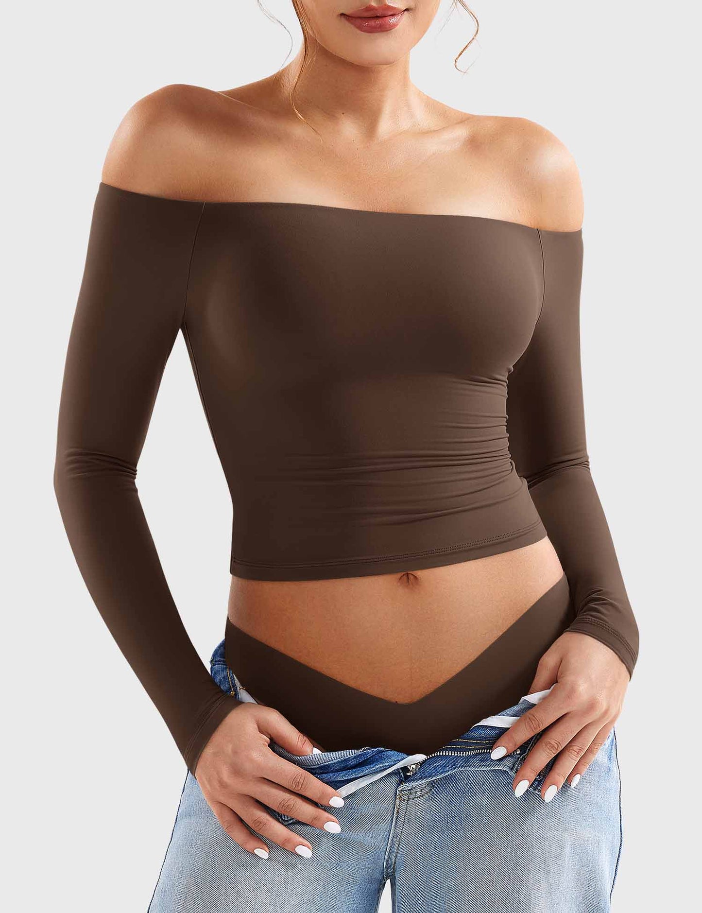 Vaeryn Luzlie Off Shoulder Top