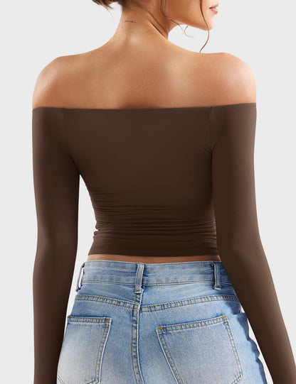 Vaeryn Luzlie Off Shoulder Top