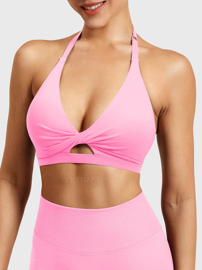 Vaeryn Micaela Twist Front Sports Bra