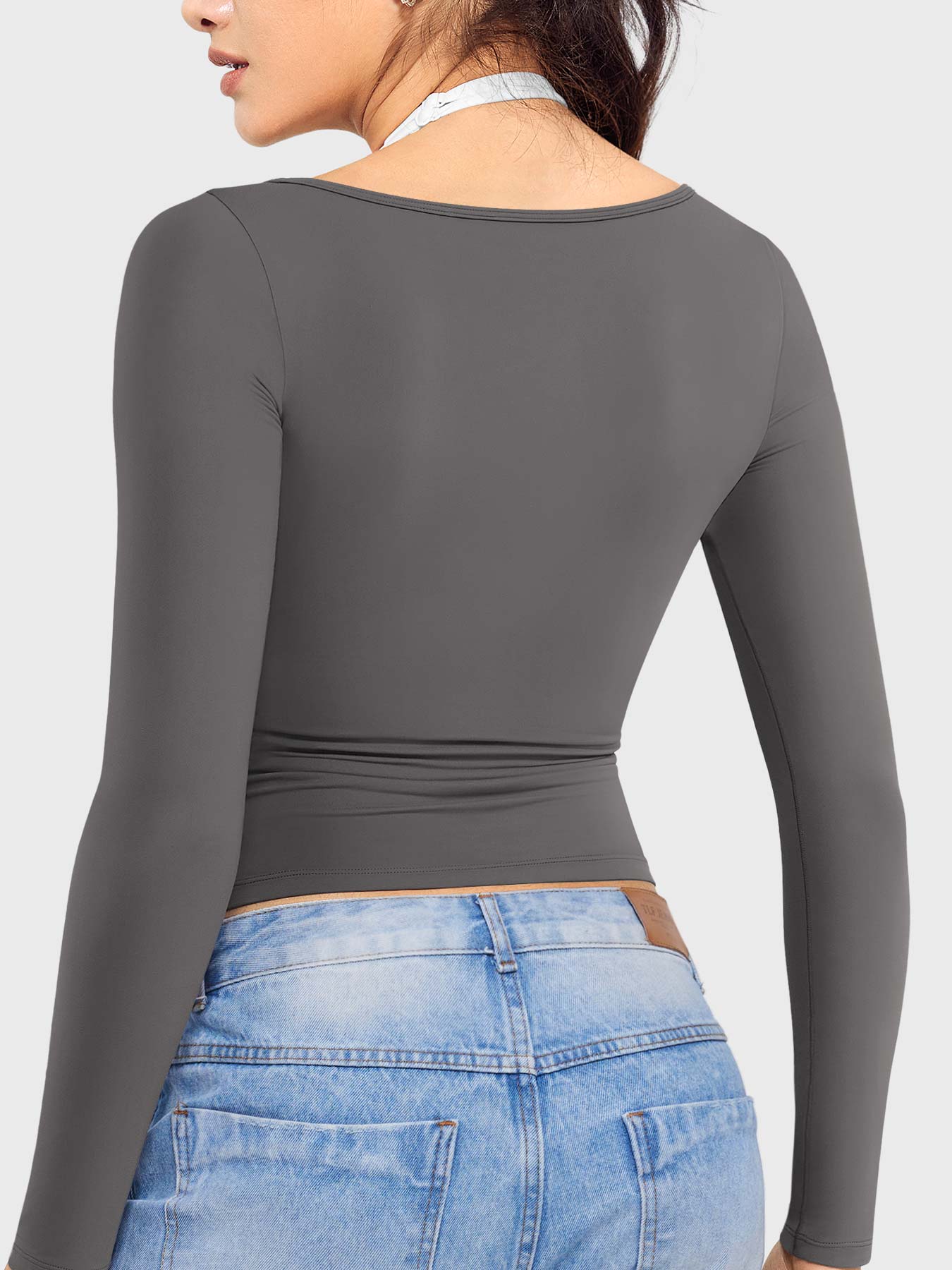 Yeoreo Arleney Square Neck Long Sleeve