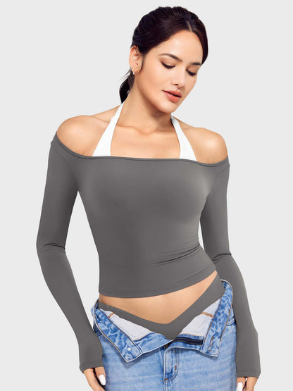 Yeoreo Arleney Square Neck Long Sleeve