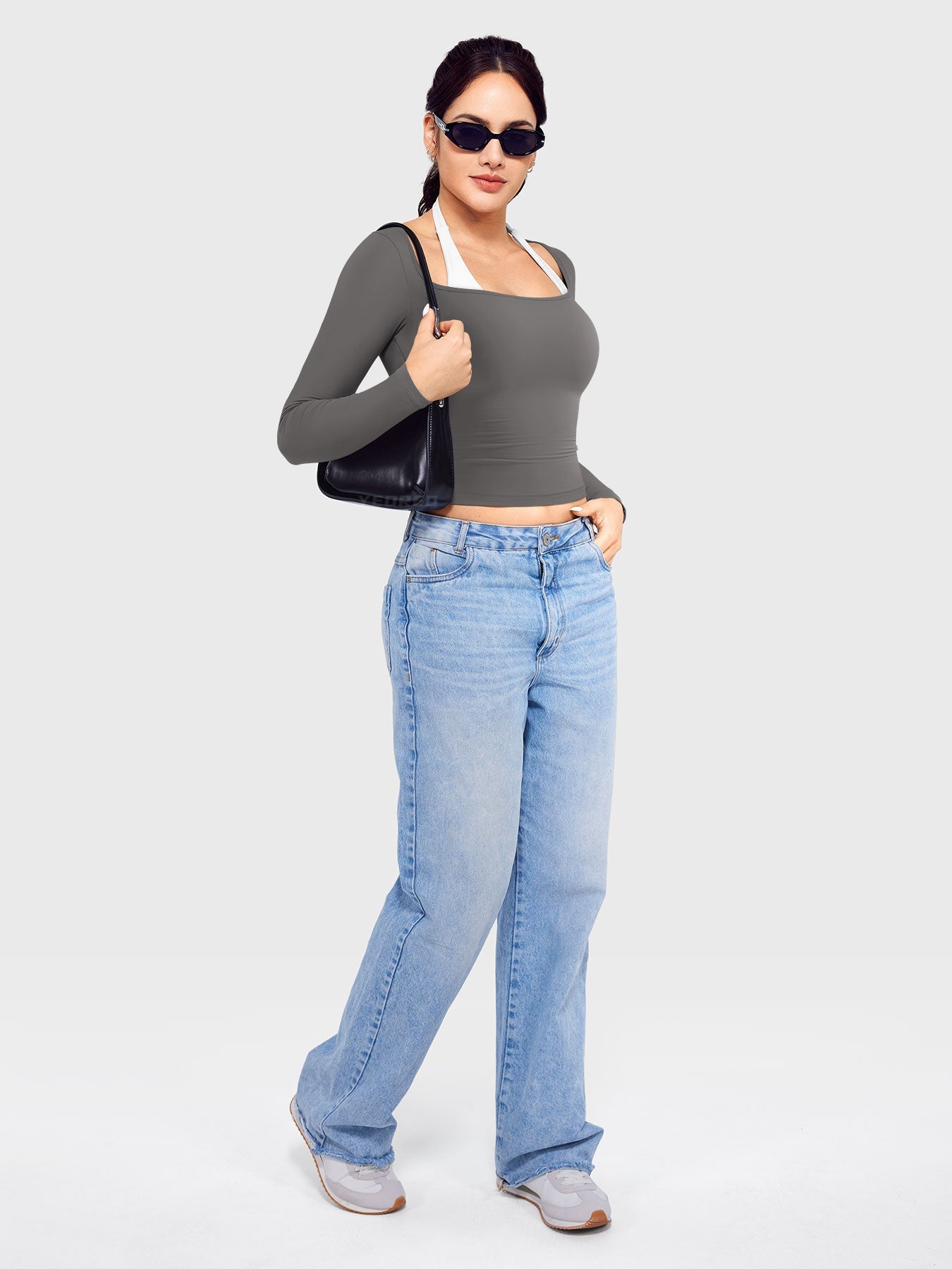 Yeoreo Arleney Square Neck Long Sleeve