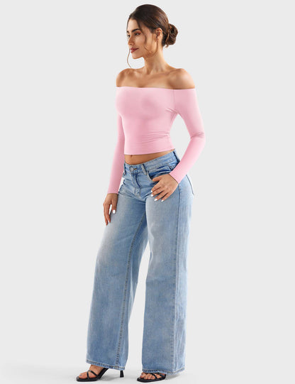 Vaeryn Luzlie Off Shoulder Top