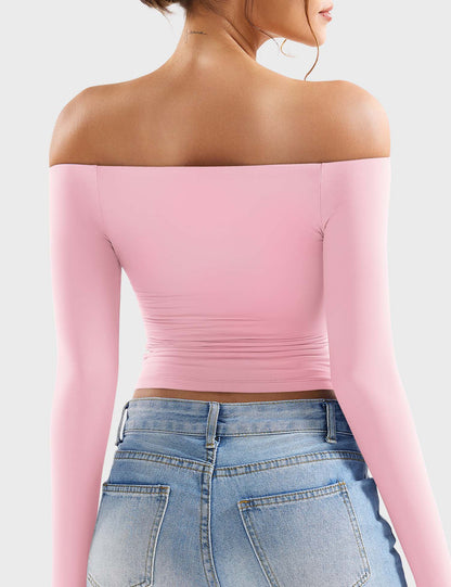 Vaeryn Luzlie Off Shoulder Top