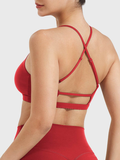 Yeoreo Chilene Criss Cross Back Sports Bra