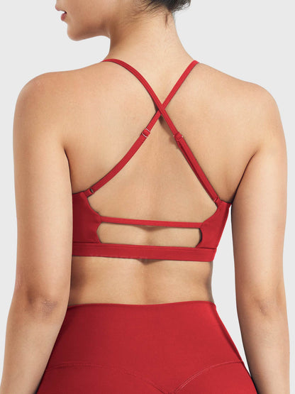 Yeoreo Chilene Criss Cross Back Sports Bra