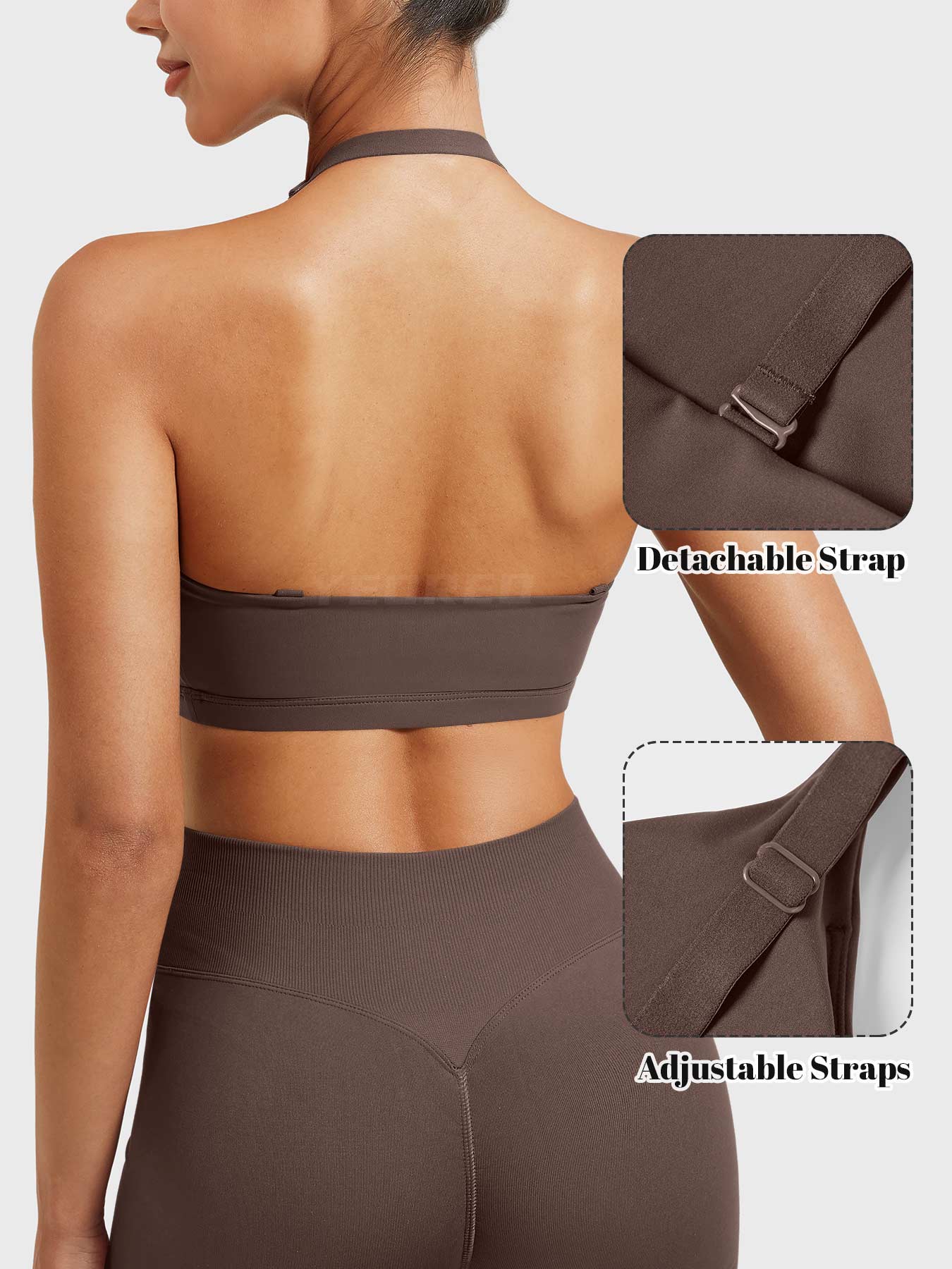 Vaeryn Micaela Twist Front Sports Bra