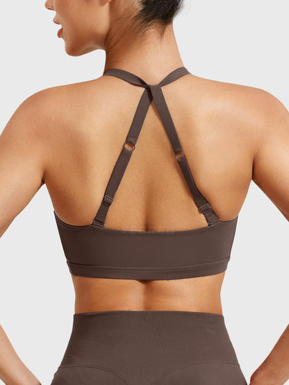 Vaeryn Micaela Twist Front Sports Bra