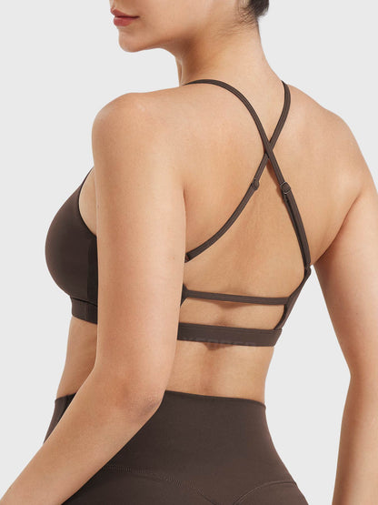 Yeoreo Chilene Criss Cross Back Sports Bra