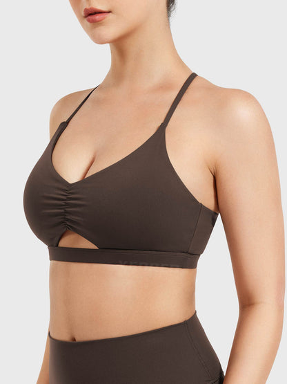 Yeoreo Chilene Criss Cross Back Sports Bra