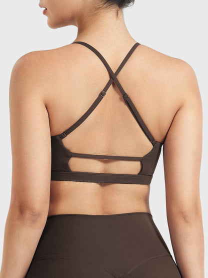 Yeoreo Chilene Criss Cross Back Sports Bra