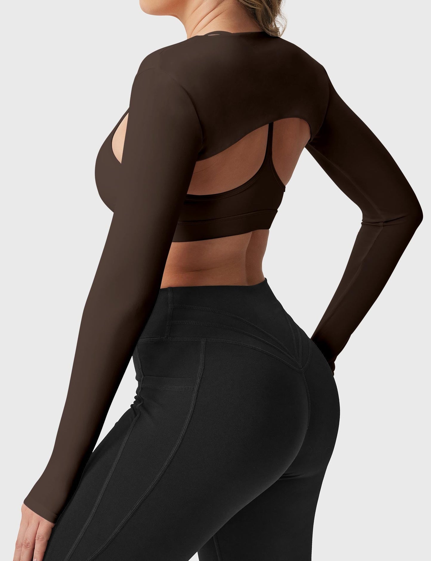 Vaeryn Mini Long Sleeve Bolero Shrug