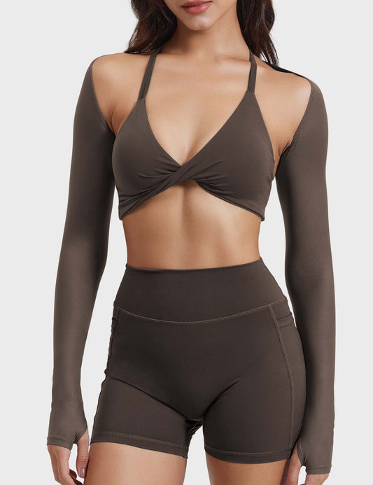 Vaeryn Kozie Long Sleeve Bolero Shrug