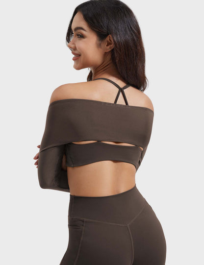 Vaeryn Kozie Long Sleeve Bolero Shrug
