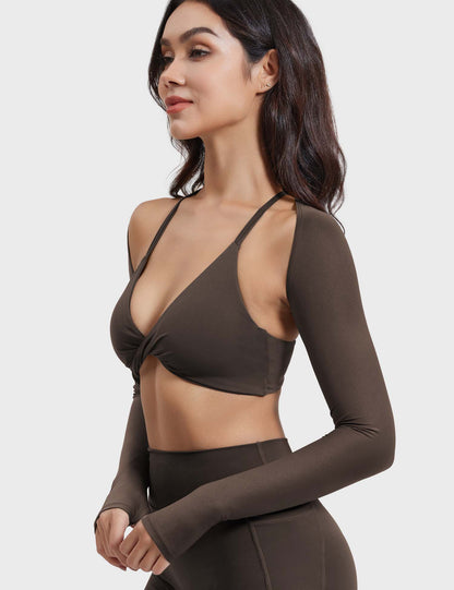 Vaeryn Kozie Long Sleeve Bolero Shrug